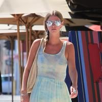 Nicky Hilton wearing a teal tie dye dress photos | Picture 63904